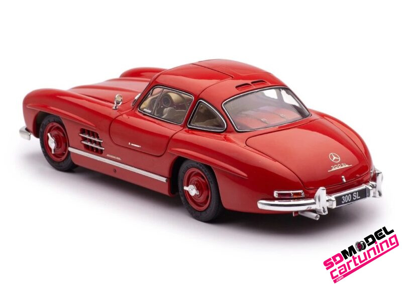 1:18 Mercedes Benz 300 SL Coupe W198 - Rood - immagine 4