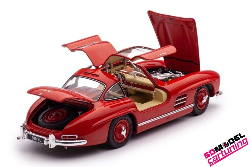 1:18 Mercedes Benz 300 SL Coupe W198 - Rood - immagine 2
