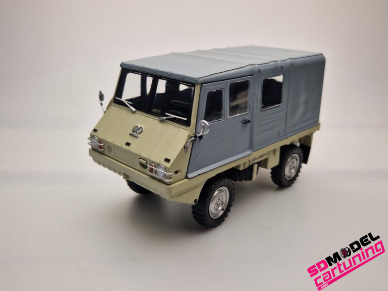 1:18 Steyr-Puch Haflinger 4x4 Beige / Grijs - immagine 3