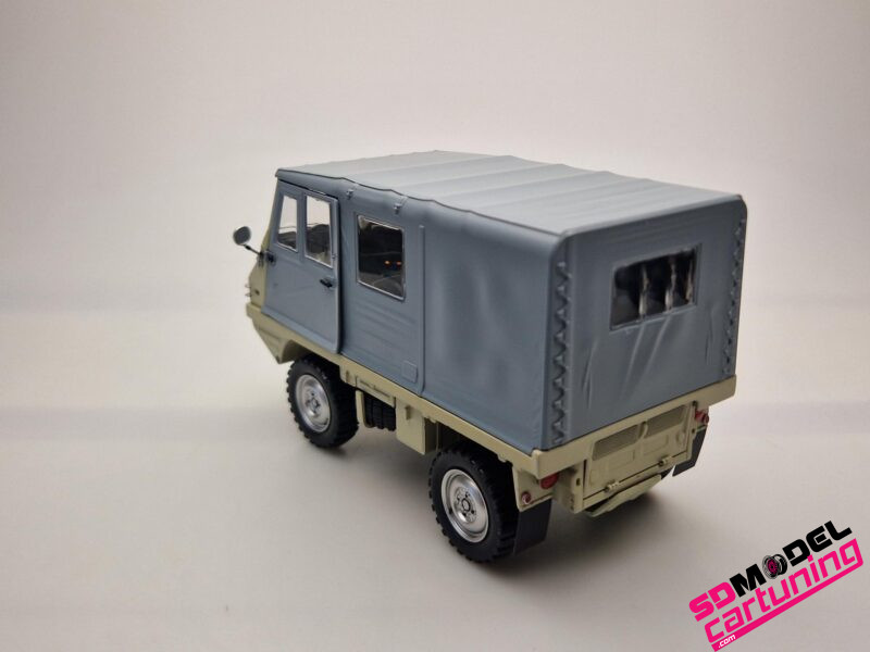 1:18 Steyr-Puch Haflinger 4x4 Beige / Grijs - immagine 10