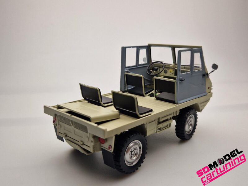 1:18 Steyr-Puch Haflinger 4x4 Beige / Grijs - immagine 6