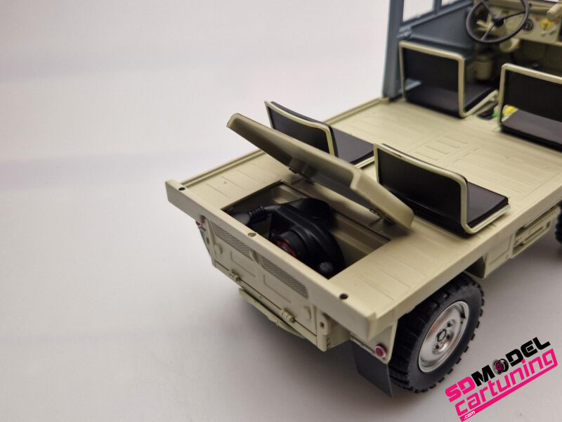 1:18 Steyr-Puch Haflinger 4x4 Beige / Grijs - immagine 8