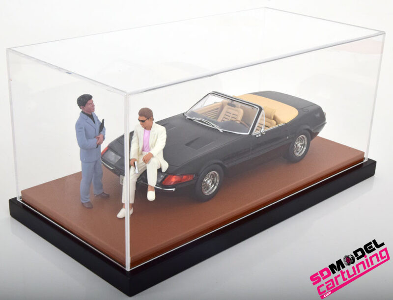 1:18 Modellauto-Vitrine Deluxe - Braun