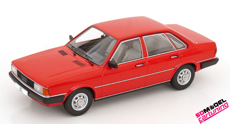 1:18 Audi 80 B2 (Typ 81) Limousine - 1978 - Rot