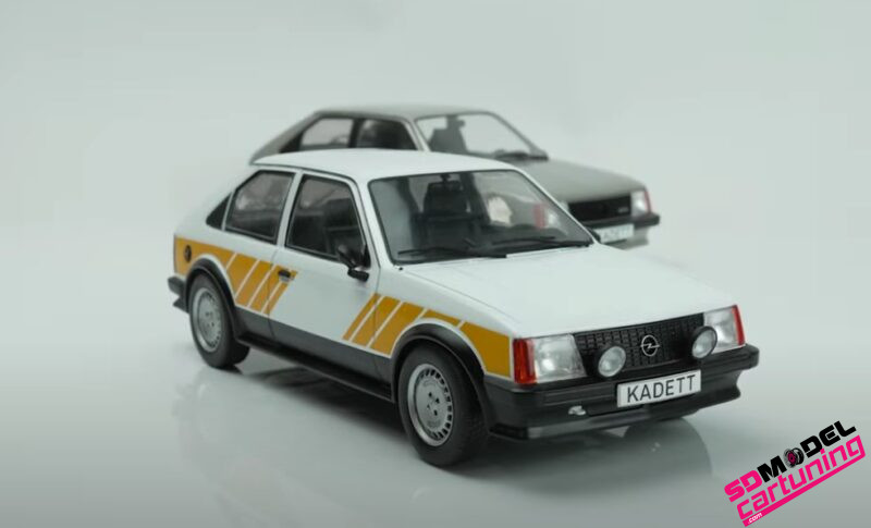 1:18 Opel Kadett D SR - 1983 - Wit / Geel