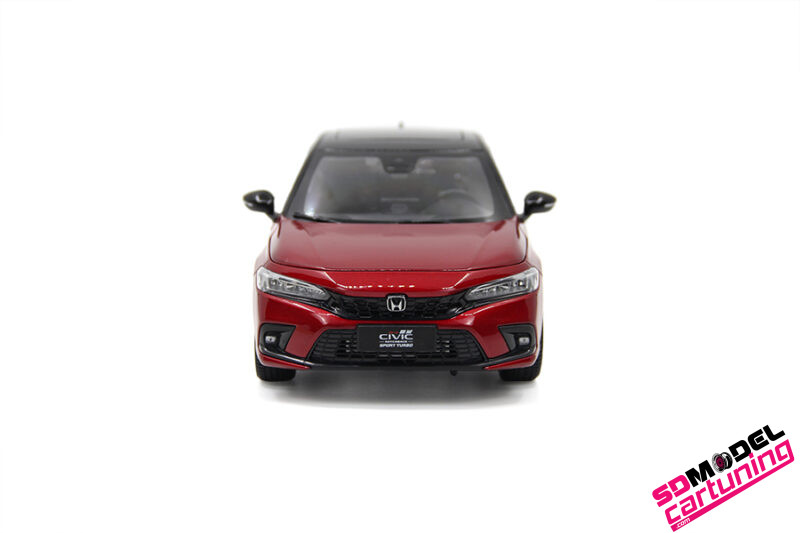 1:18 Honda Civic Hatchback Sport Turbo - 2023 - Rood metallic – Bild 4