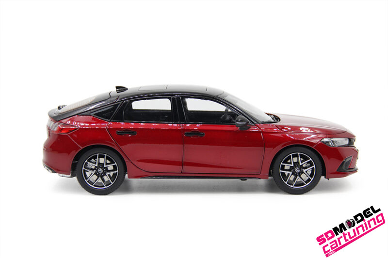1:18 Honda Civic Hatchback Sport Turbo - 2023 - Rood metallic – Bild 3