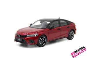 1:18 Honda Civic Hatchback Sport Turbo - 2023 - Rot metallic