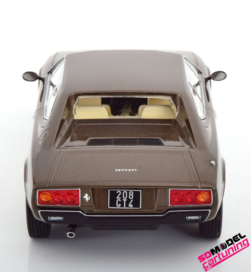 1:18 Ferrari 208 GT4 - 1975 - Bruin metallic - Afbeelding 3