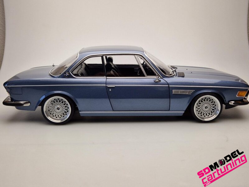 1:12 BMW 3.0 CSI E9 - BBS RS Alu wheels - 1971 - Baikal blue metallic - Afbeelding 2