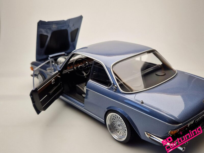 1:12 BMW 3.0 CSI E9 - BBS RS Alu wheels - 1971 - Baikal blue metallic - Afbeelding 5