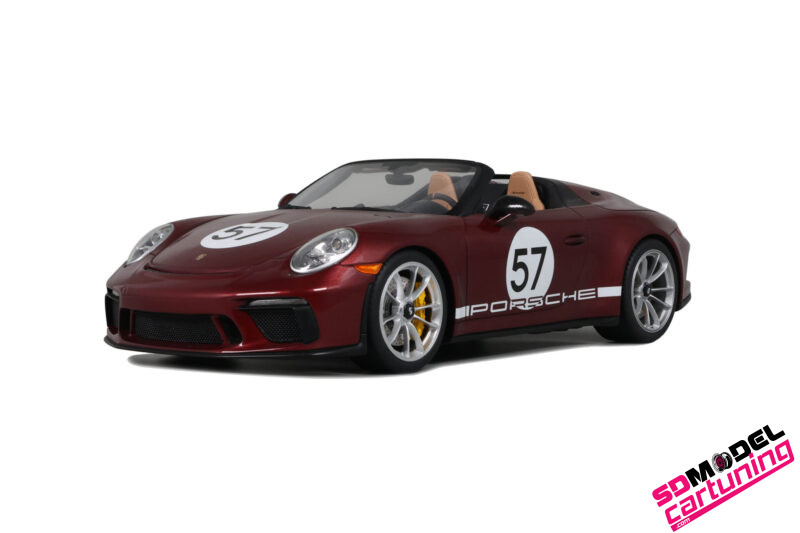 1:18 Porsche 911 991.2 Speedster - Edizione Heritage - Ciliegia metallizzata