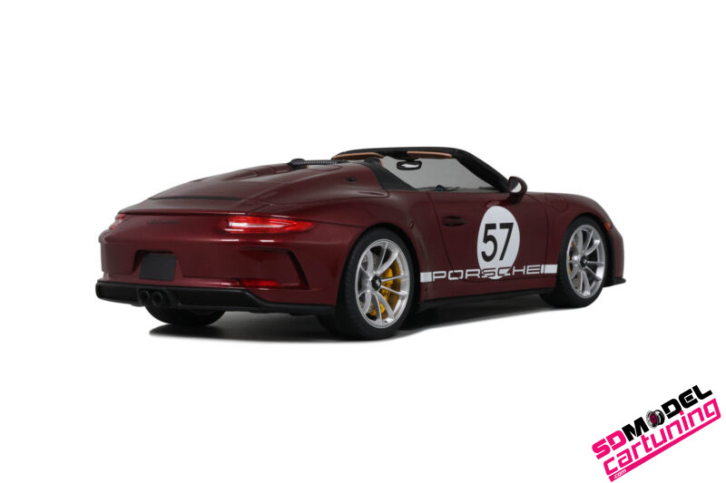 1:18 Porsche 911 991.2 Speedster - Heritage Edition - Cherry metallic - immagine 2
