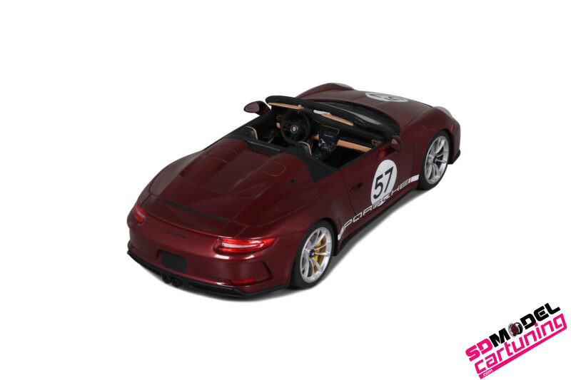 1:18 Porsche 911 991.2 Speedster - Heritage Edition - Cherry metallic - immagine 6