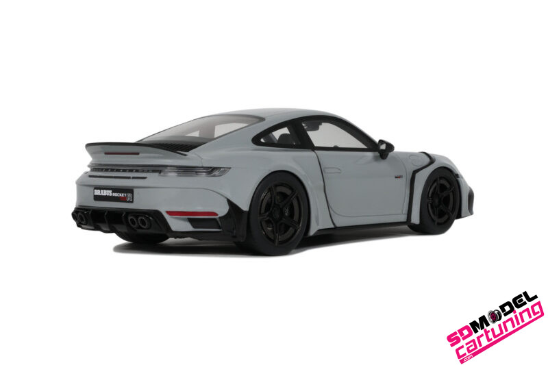 1:18 Porsche 911 Brabus 900 ROCKET-R - 2023 - Nardo grijs - immagine 4