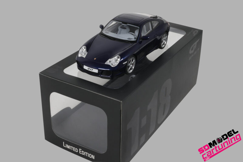 1:18 Porsche 911 996.2 Carrera 4S - 2002 - Donkerblauw metallic - immagine 4