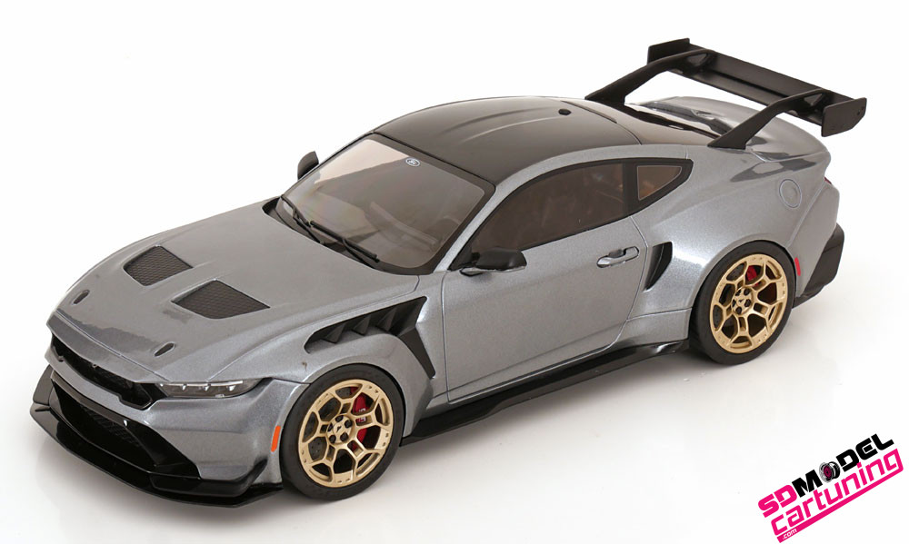 1:18 Ford Mustang GTD - 2025 - Gris foncé métallisé
