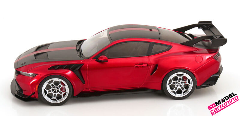 1:18 Ford Mustang GTD - 2025 - Rood metallic – Image 3