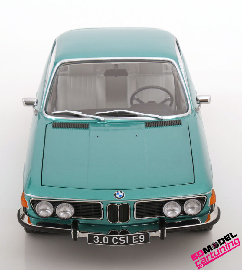 1:12 BMW 3.0 CSI E9 - bmw style wheels - 1971 - Turquoise metallic - Afbeelding 3