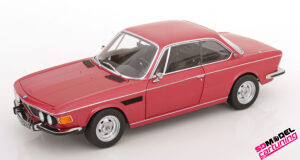 1:12 BMW 3.0 CSI E9 - bmw style wheels - 1971 - Red metallic