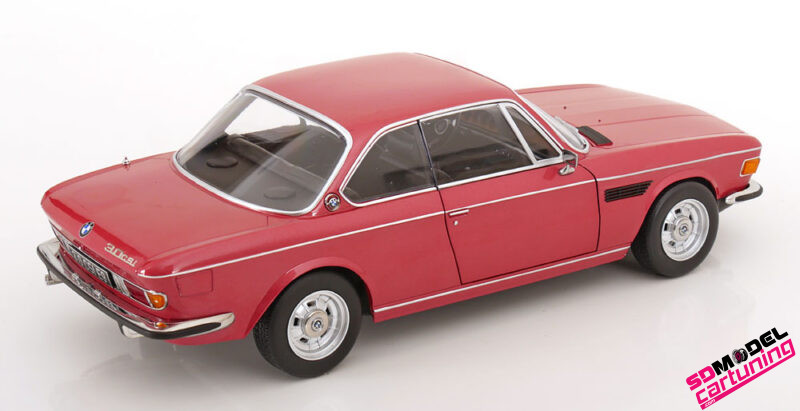 1:12 BMW 3.0 CSI E9 - bmw style wheels - 1971 - Rood metallic - Afbeelding 2