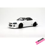 1:18 Nissan Skyline GT-R (BNR34) by KRC QX1 - 2019 - White