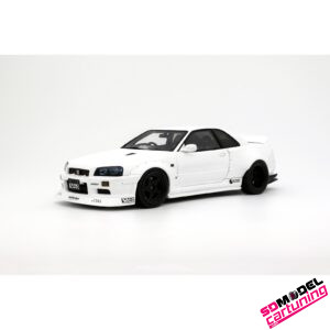 1:18 Nissan Skyline GT-R (BNR34) by KRC QX1 - 2019 - White