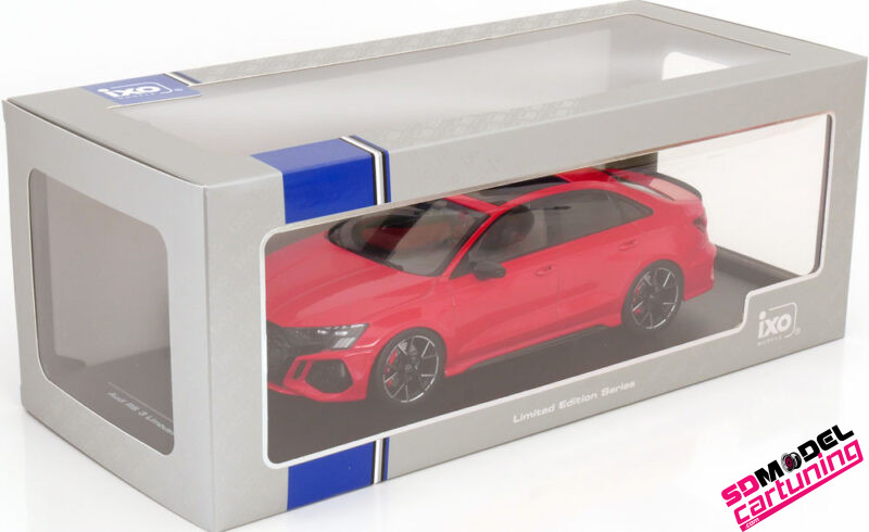 1:18 Audi RS3 Limousine – 2022 – Rood - Afbeelding 5
