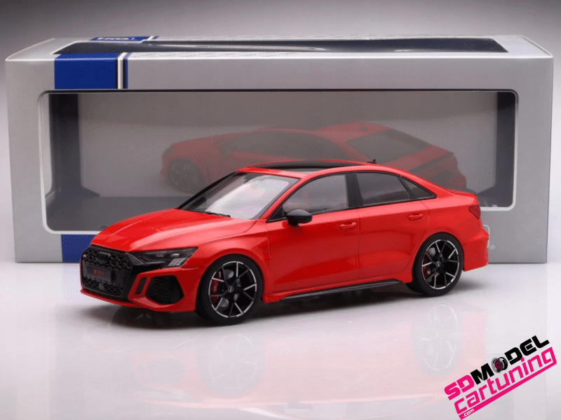 1:18 Audi RS3 Limousine – 2022 – Rood - Afbeelding 4
