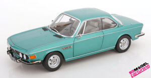 1:12 BMW 3.0 CSI E9 - bmw style wheels - 1971 - Turquoise metallic