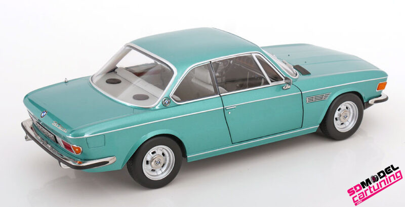 1:12 BMW 3.0 CSI E9 - bmw style wheels - 1971 - Turquoise metallic - Afbeelding 5