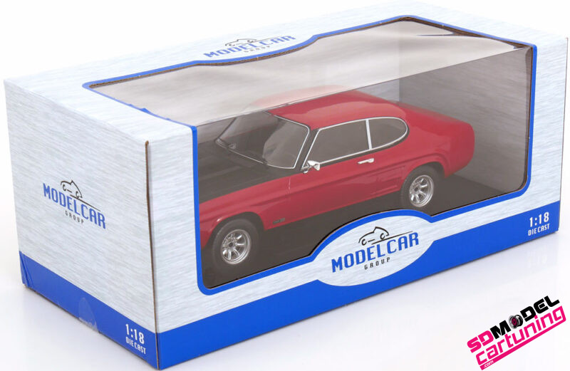 1:18 Ford Capri MK1 RS 2600 - 1970 -  Rood/Zwart - immagine 3