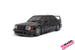 1:18 Mercedes-Benz 190 E (W201) Evo II - SOLIDO WORKS BLACK - 1990