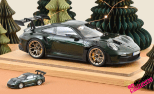1:12 Porsche 911 GT3 RS - 2022 - Verde Jet metallizzato e nero