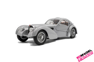 1:18 Bugatti Atlantic 57SC - 1937 - Mattsilber