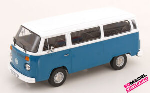 1:18 Volkswagen Bus T2b - 1972 - Blau/Weiß