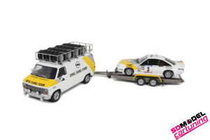 Pack Opel Tour de Corse Rallye 1:18 - 1984 - Blanco