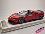 1:18 Ferrari SF90 Spider - Rot mit Italienstreifen