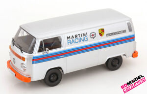 1:18 Volkswagen T2b Transporter - 1972 - Silver - Porsche Martini Racing Renndienst