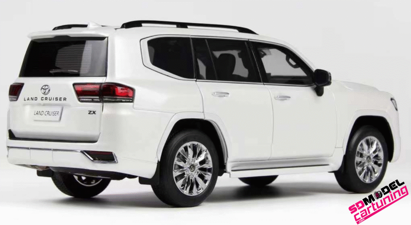 1:18 Toyota Landcruiser LC300 ZX - White - SDmodelcartuning.com