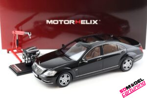 1:18 Mercedes-Benz S600L AMG (W221) - Noir obsidien