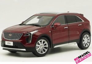 1:18 Cadillac XT4 - 2022 - Rouge métallisé
