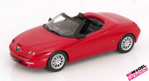 1:18 Alfa Romeo Spider - 1999 - Rood - Gelimiteerde Editie.