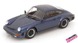 1:18 Porsche 911 Carrera Coupe - 1983 - Donkerblauw metallic