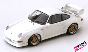 1:18 Porsche 911 (993) GT2 1996 wit - BBS velgen