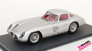 1:18 Mercedes-Benz 300 SLR “Uhlenhaut” Coupe - 1955 - Zilver