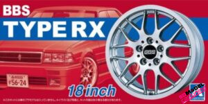 1:24 BBS RX DTM 18 inch velgenset