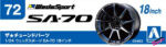 1:24 Weds sports SA-70 18inch velgenset