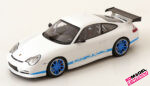 1:18 Porsche 911 (996) GT3 RS - 2002 - Weiß / Blau