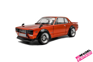 1:18 Nissan Skyline (c10) Hakosuka - 1970 - Oranje metallic